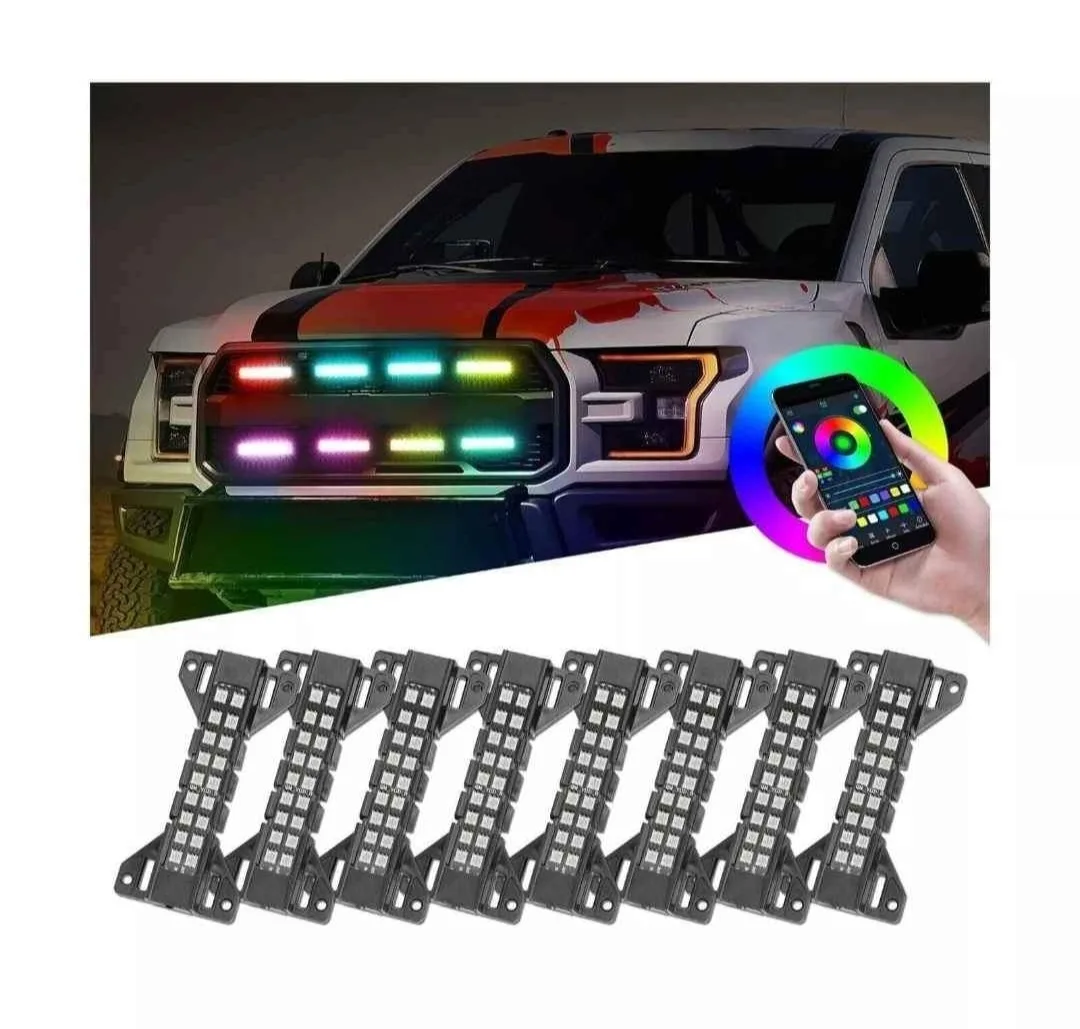 RGB LED Grille Light Kit Raptor Lights Strobe Lights thumbnail