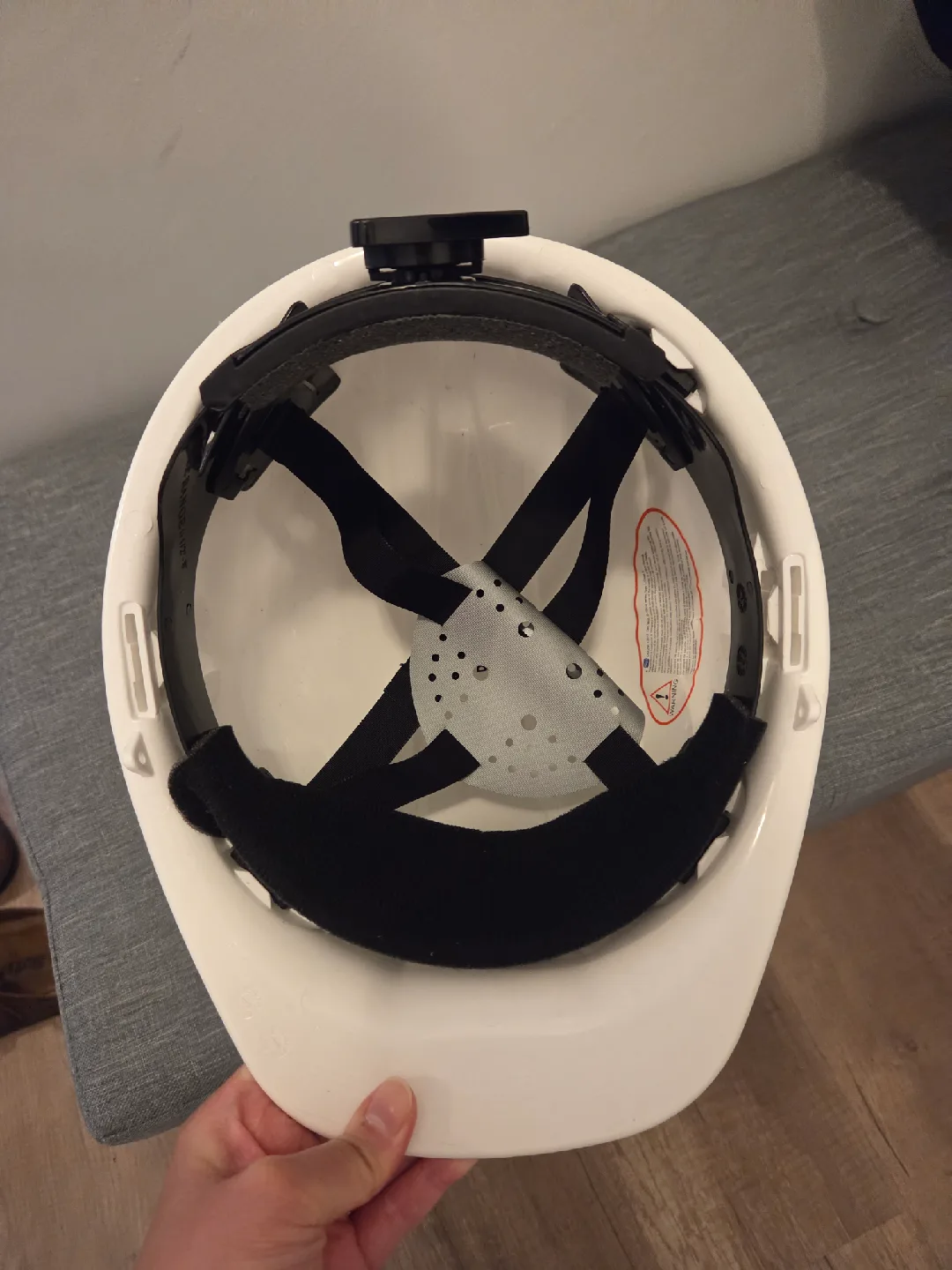 White Hard Hat (ULINE) image indicator(2)