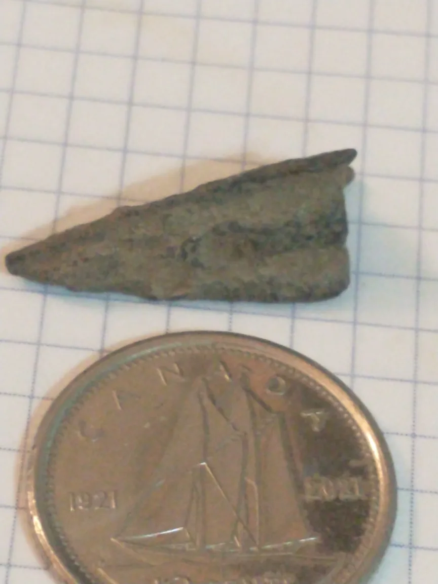 Ancient Macedonian arrowhead circa 3rd century BC, Greece-found image indicator(5)