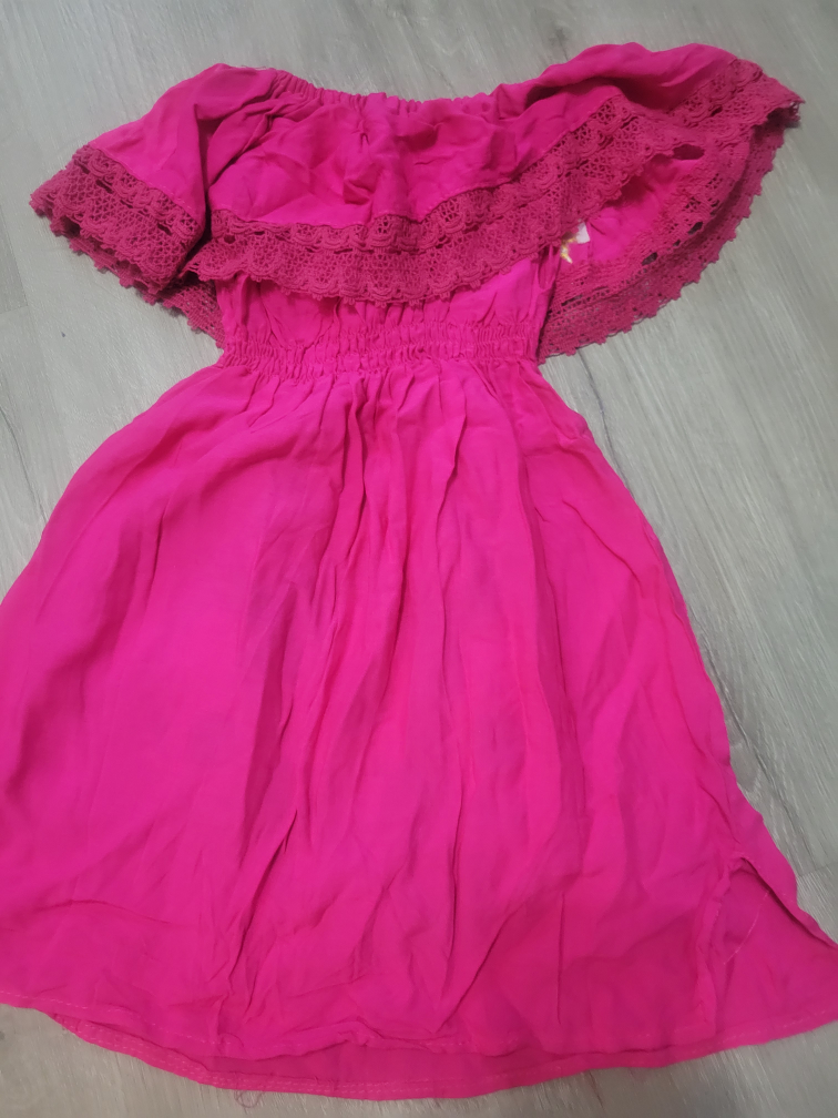 Pink Embroidered Dress - photo 3