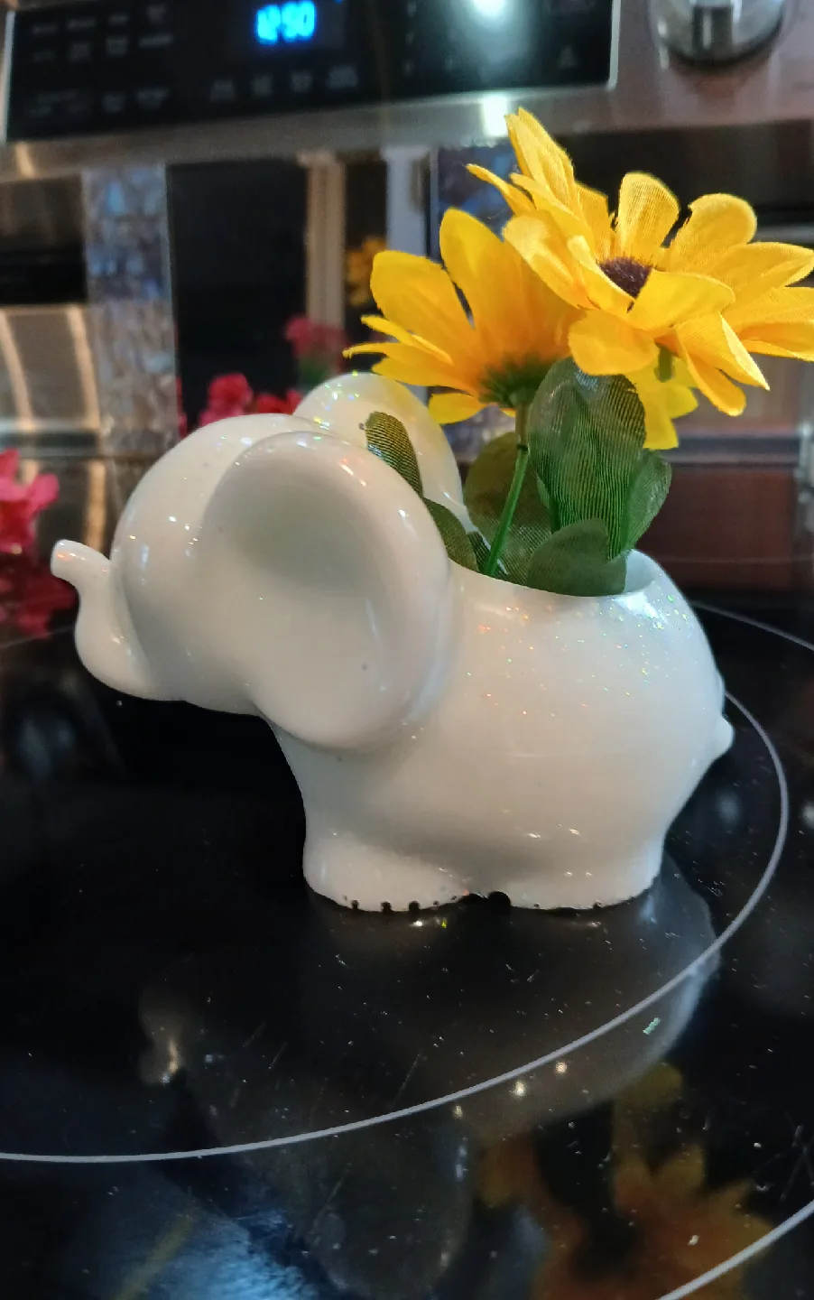 Resin Elephant.  Any color available. Made by Cheryl thumbnail