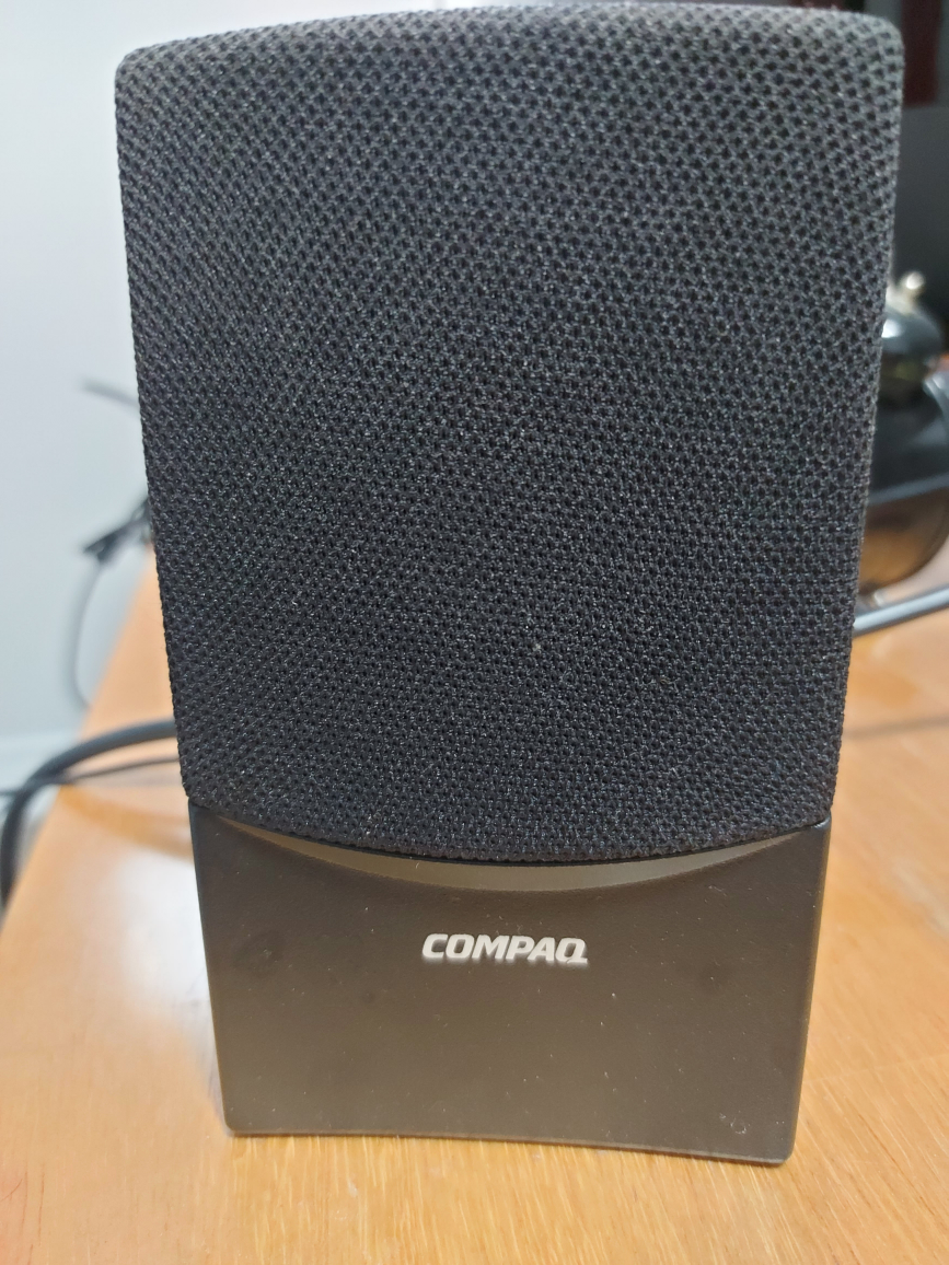 Compaq Speakers - Black