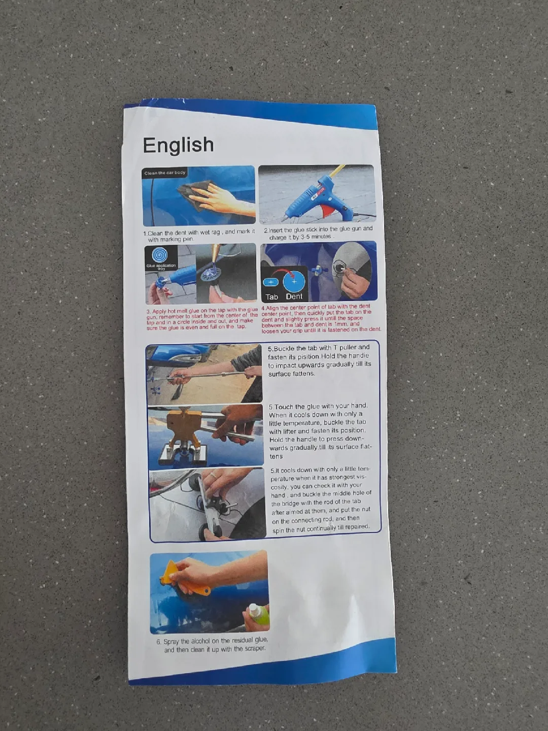 Paintless Dent Repair Tool Set image indicator(6)