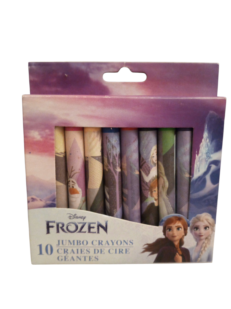 Disney Frozen Jumbo Crayons - 10 Pack