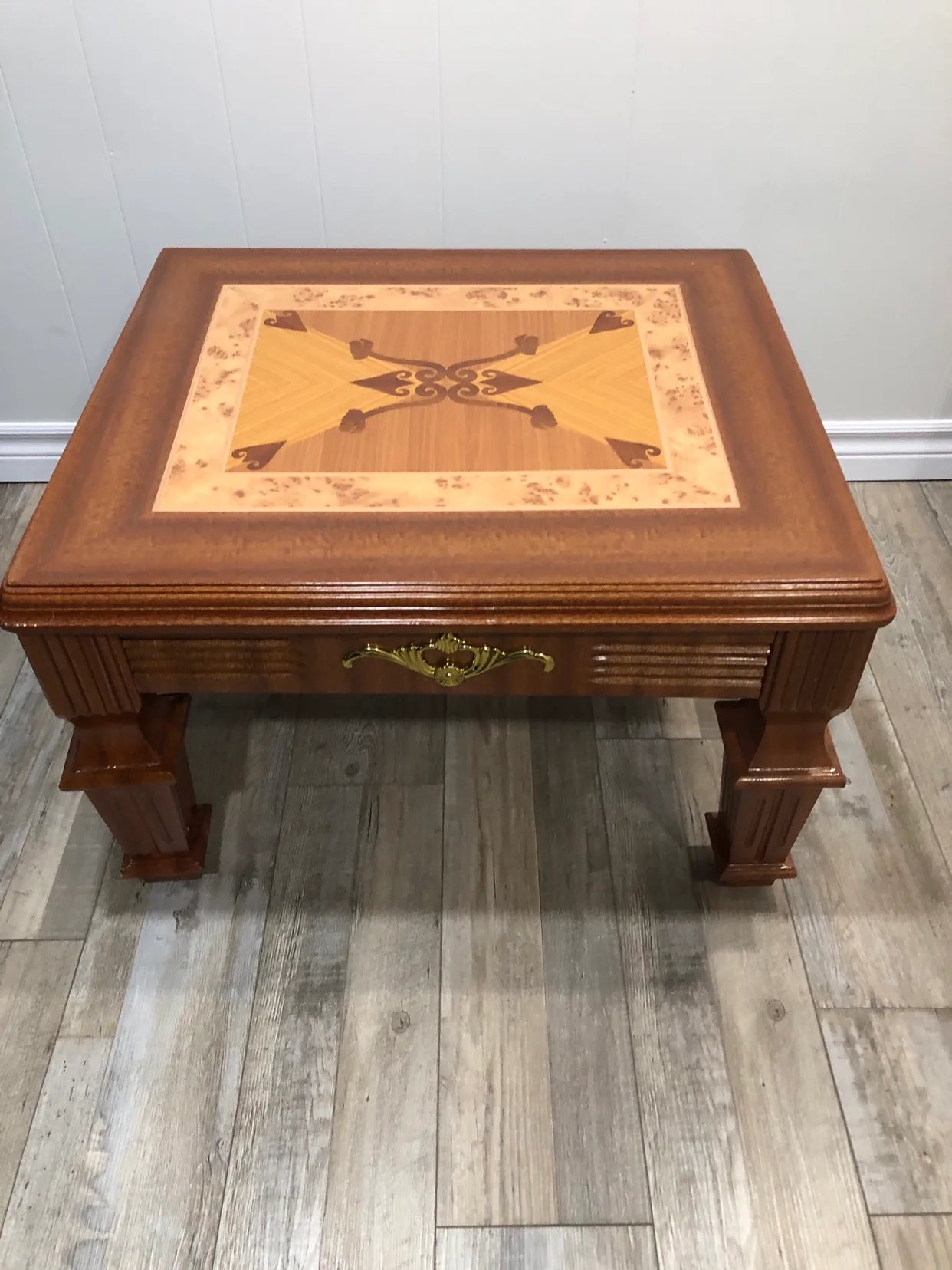 Wooden 2 small Coffee Table thumbnail