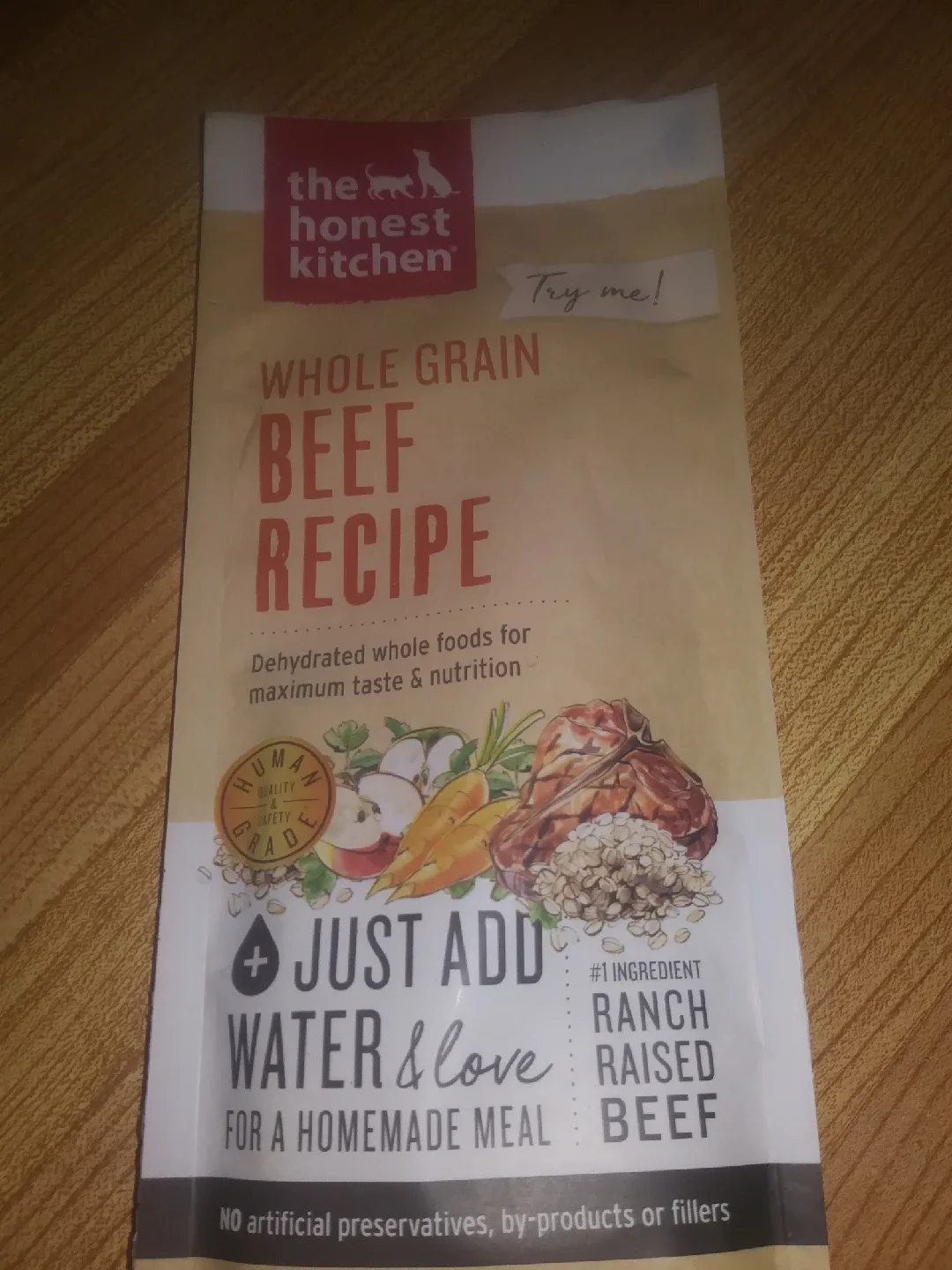 The Honest Kitchen Whole Grain Beef Recipe thumbnail