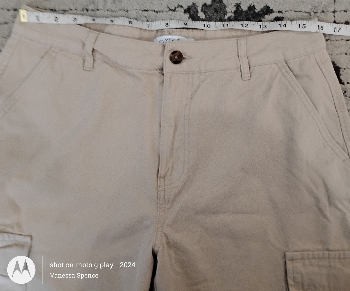 mySTYLE Beige Cargo Pants - Size 12 - photo 2