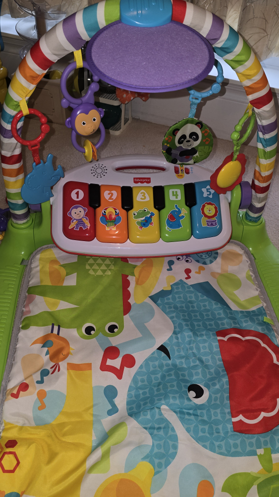 Fisher-Price Deluxe Kick & Play Piano Gym