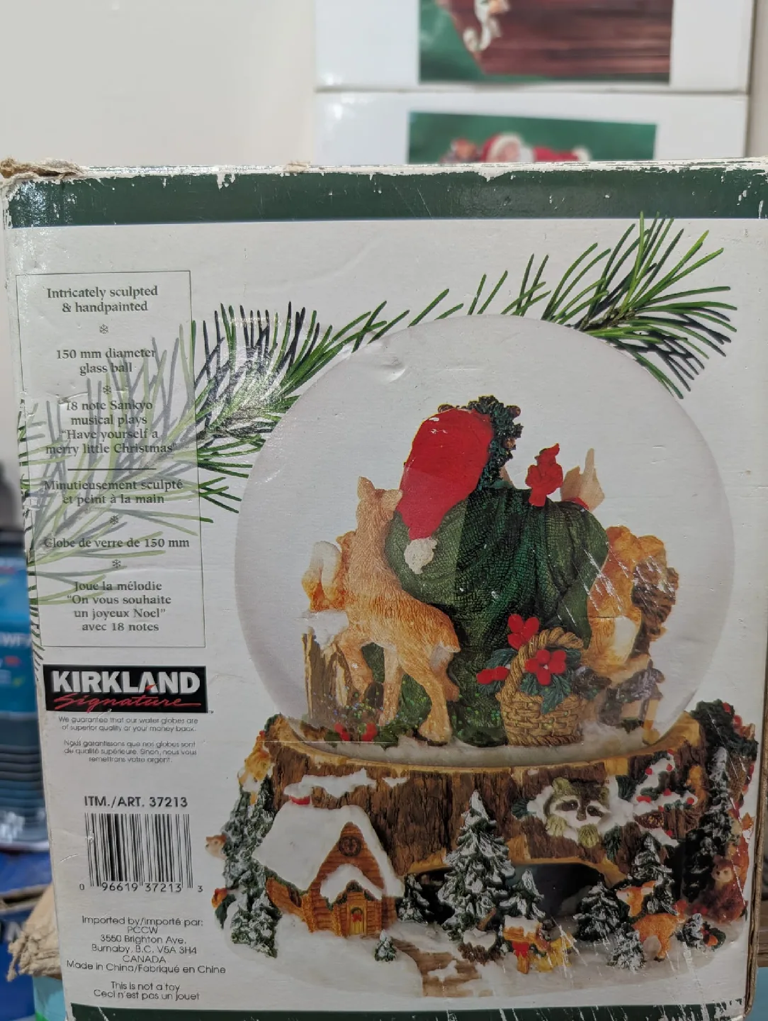 Christmas Waterglobe with Base image indicator(4)