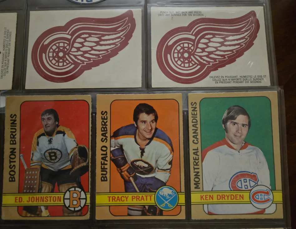 Vintage 72/73 OPC.Hockey Cards - Dryden second year. image indicator(2)