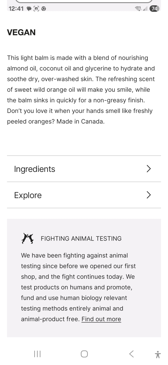 Lush Sweet Wild Orange Hand Cream 45g (mini) - photo 2