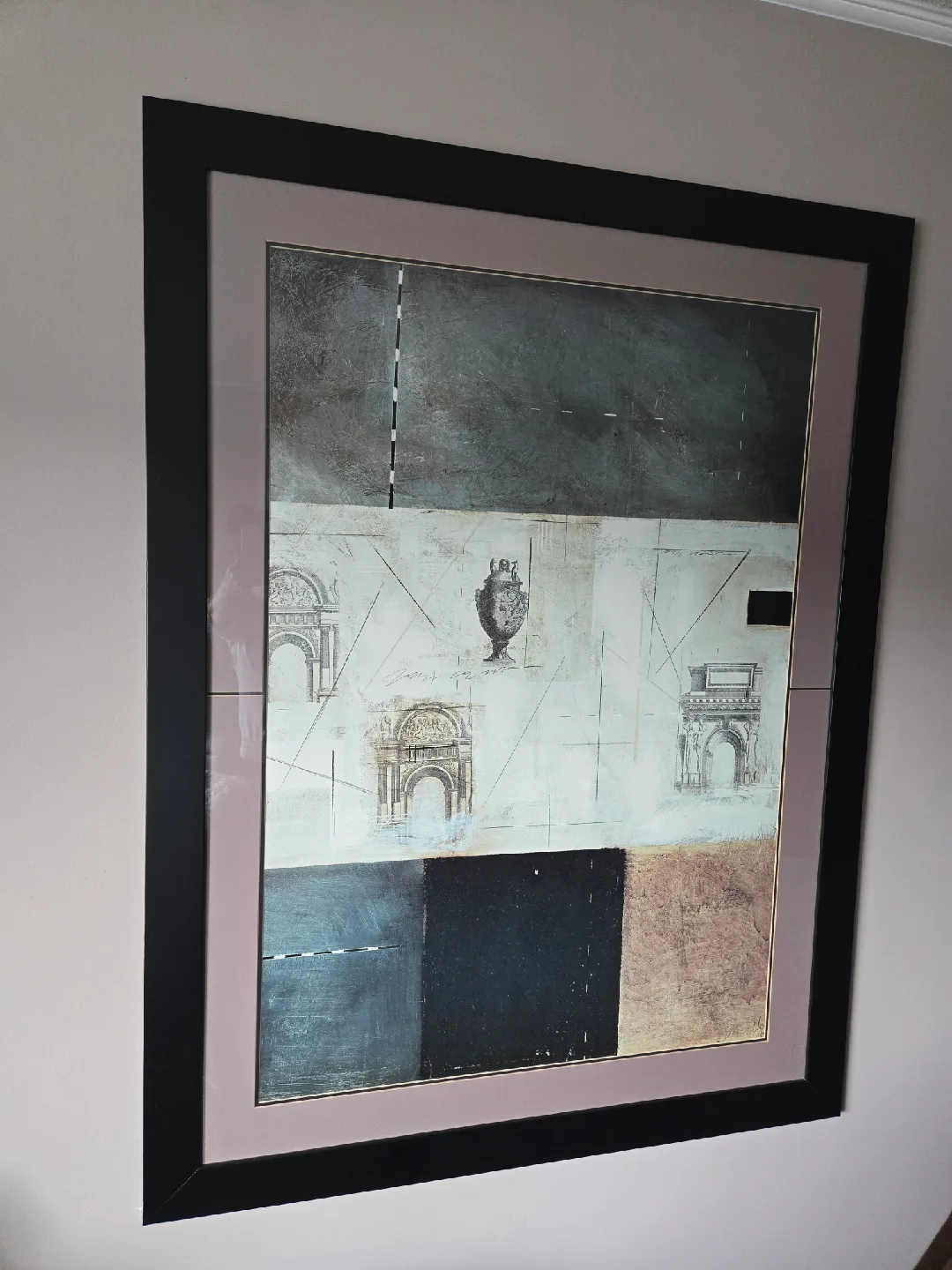 Oversized Modern Framed Wall Art image indicator(2)