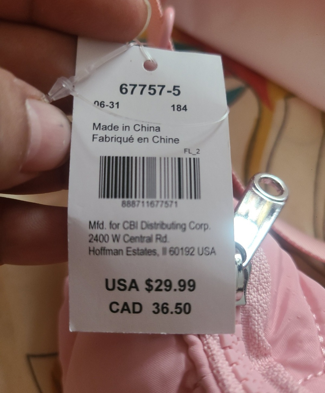 Claire's Pink Fanny Pack & Unicorn Backpack From Claries - photo 4