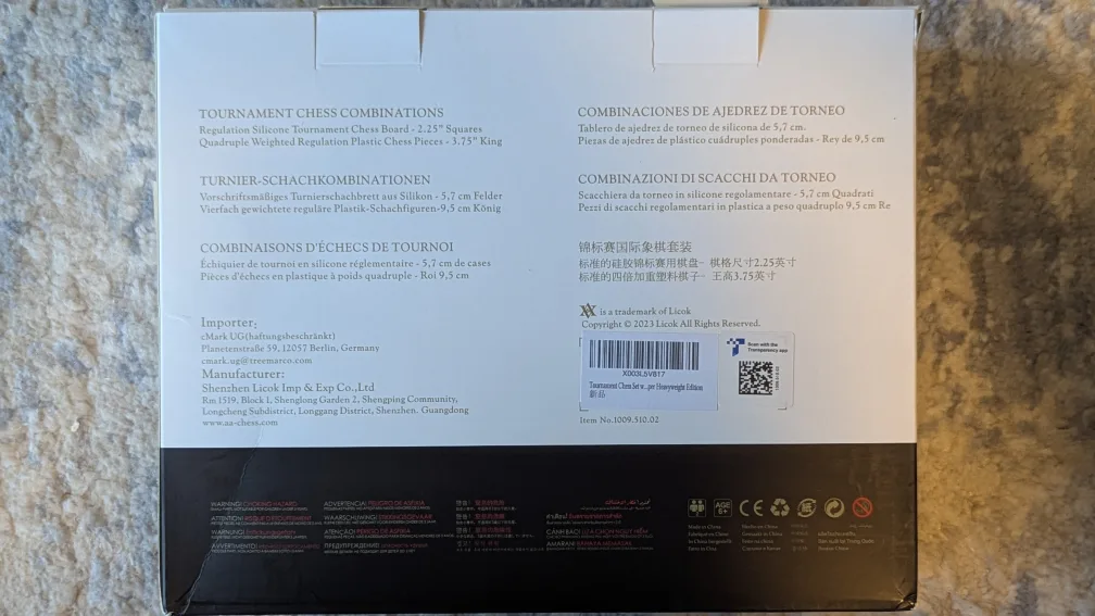 Tournament Chess Combinations Set image indicator(5)