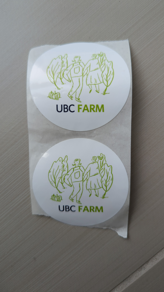 🥕 UBC Farm Stickers