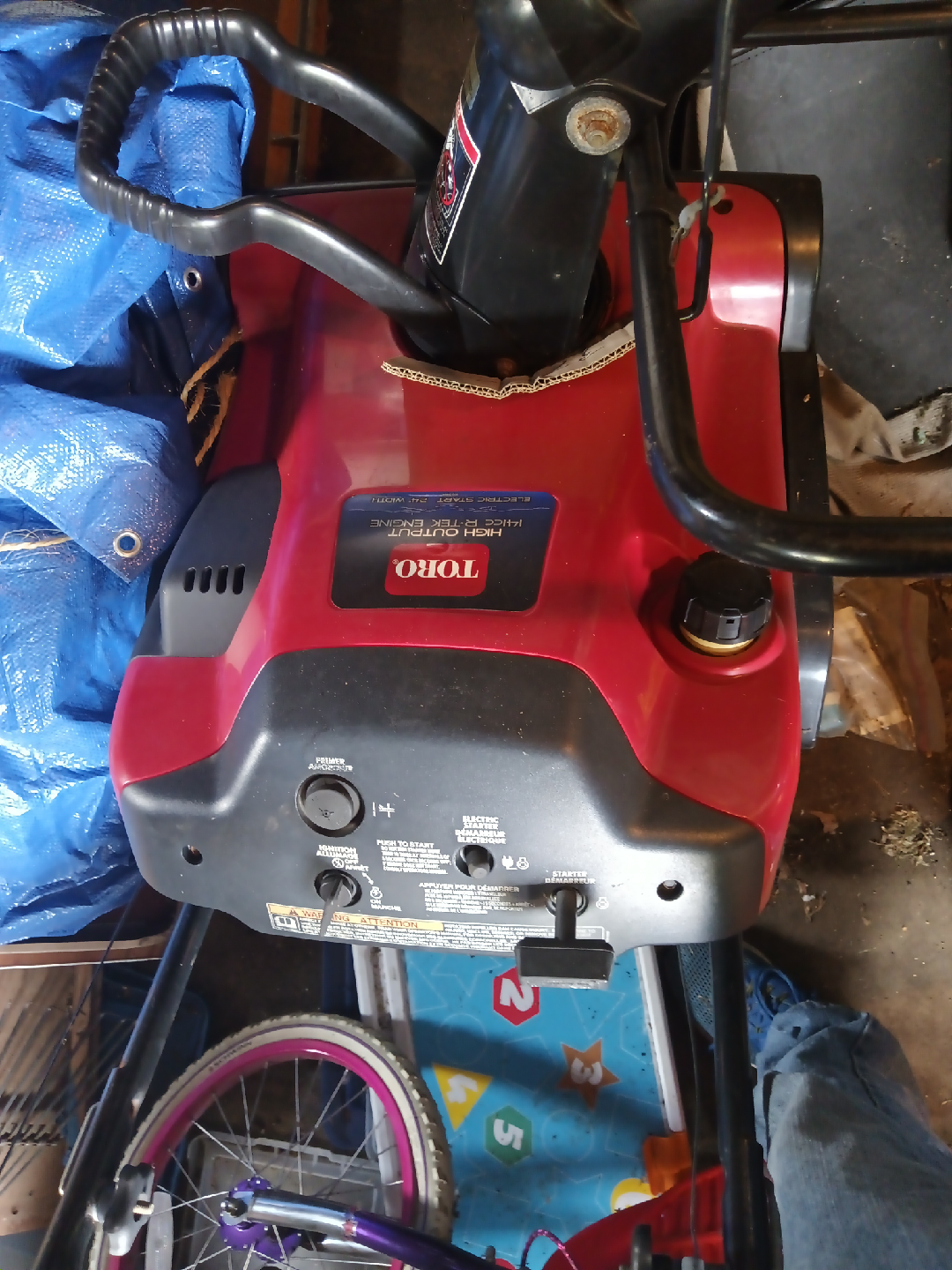 Toro High Output Snow Blower - 24" Width