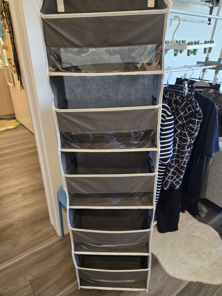 Hanging Closet Organizer - Like New!