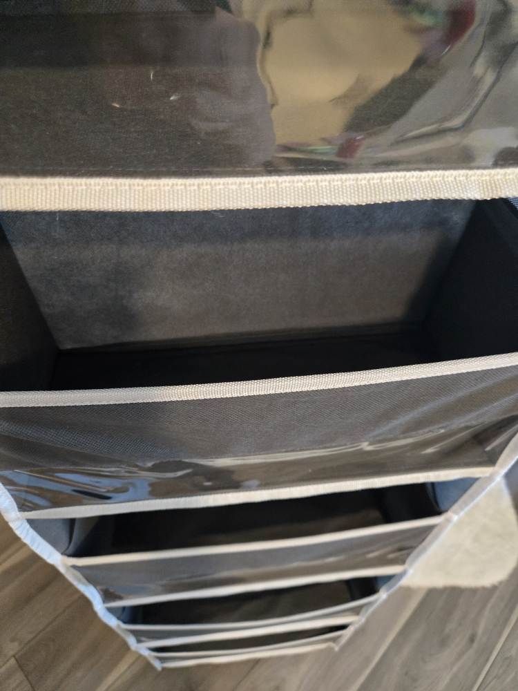 Hanging Closet Organizer - Like New! - photo 3