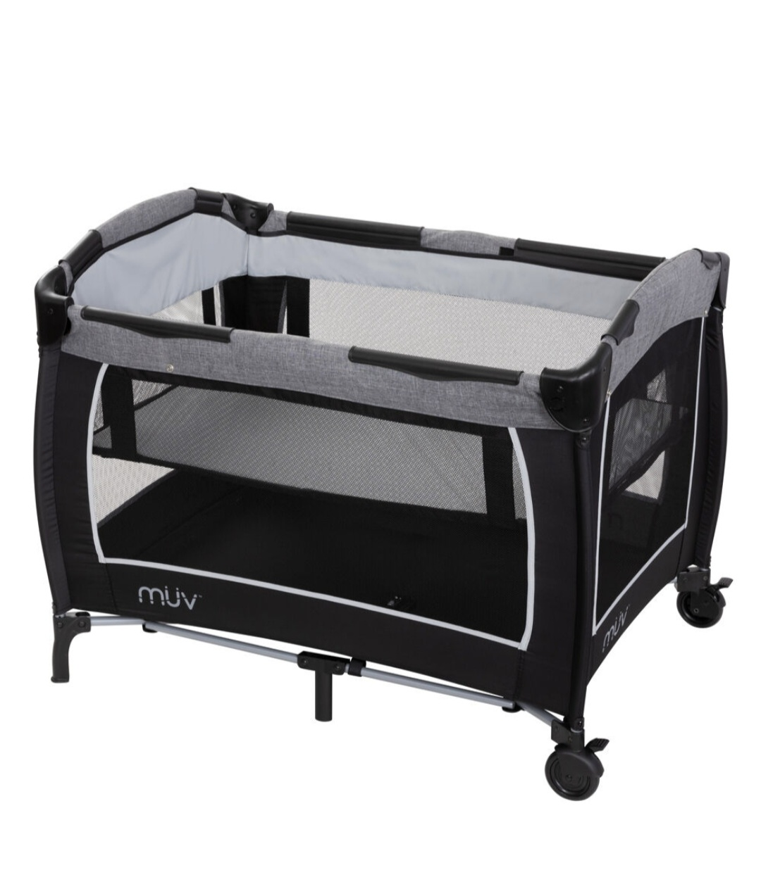 Baby Trend MUV Lil Snooze Deluxe III Playard Oxford Grey - photo 3