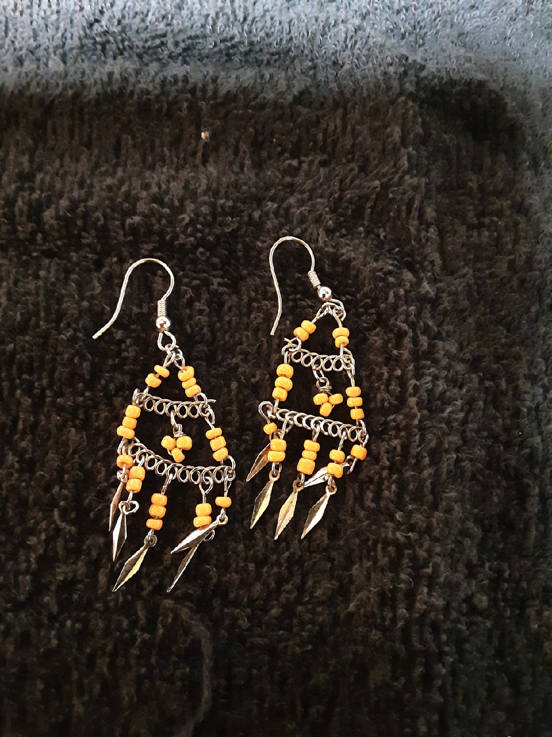 Beaded Dangle Earrings