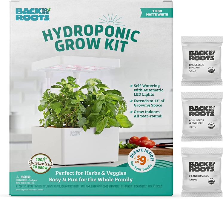 Back to the Roots v1.0 Hydroponic Grow Kit, 2022 Model - photo 3