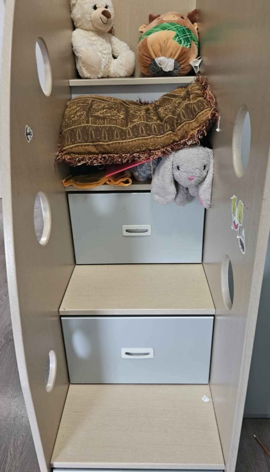 Kids Loft Bed with Desk & Storage - photo 2
