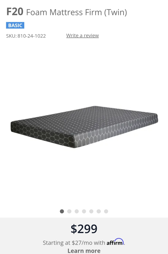Foam Mattress Firm (Twin) - photo 3