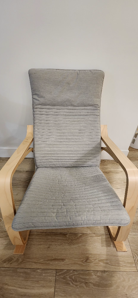 IKEA Poang Rocking Chair - Grey