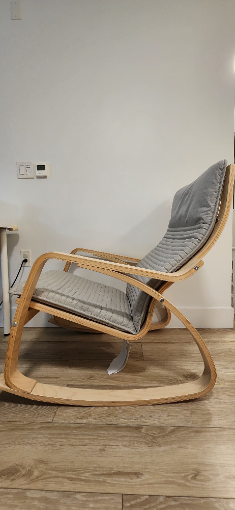 IKEA Poang Rocking Chair - Grey - photo 4