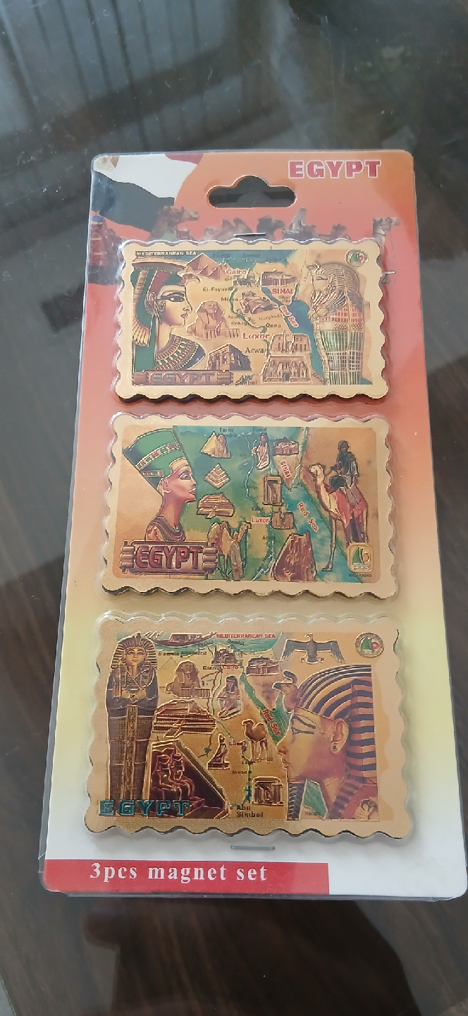 Egypt 3-Piece Magnet Set 🥕