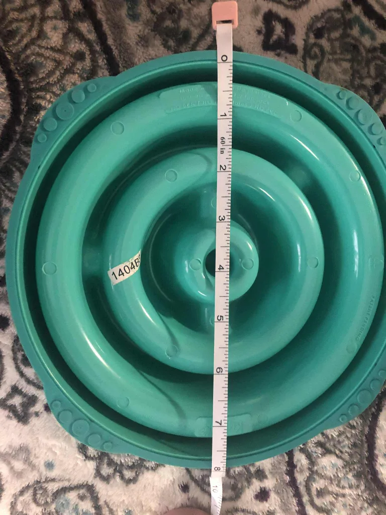 Turquoise Slow Feeder Dog Bowl image indicator(2)