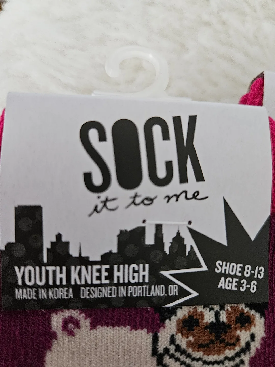 New Sock It To Me Youth Knee Socks (Size 8-13) image indicator(3)