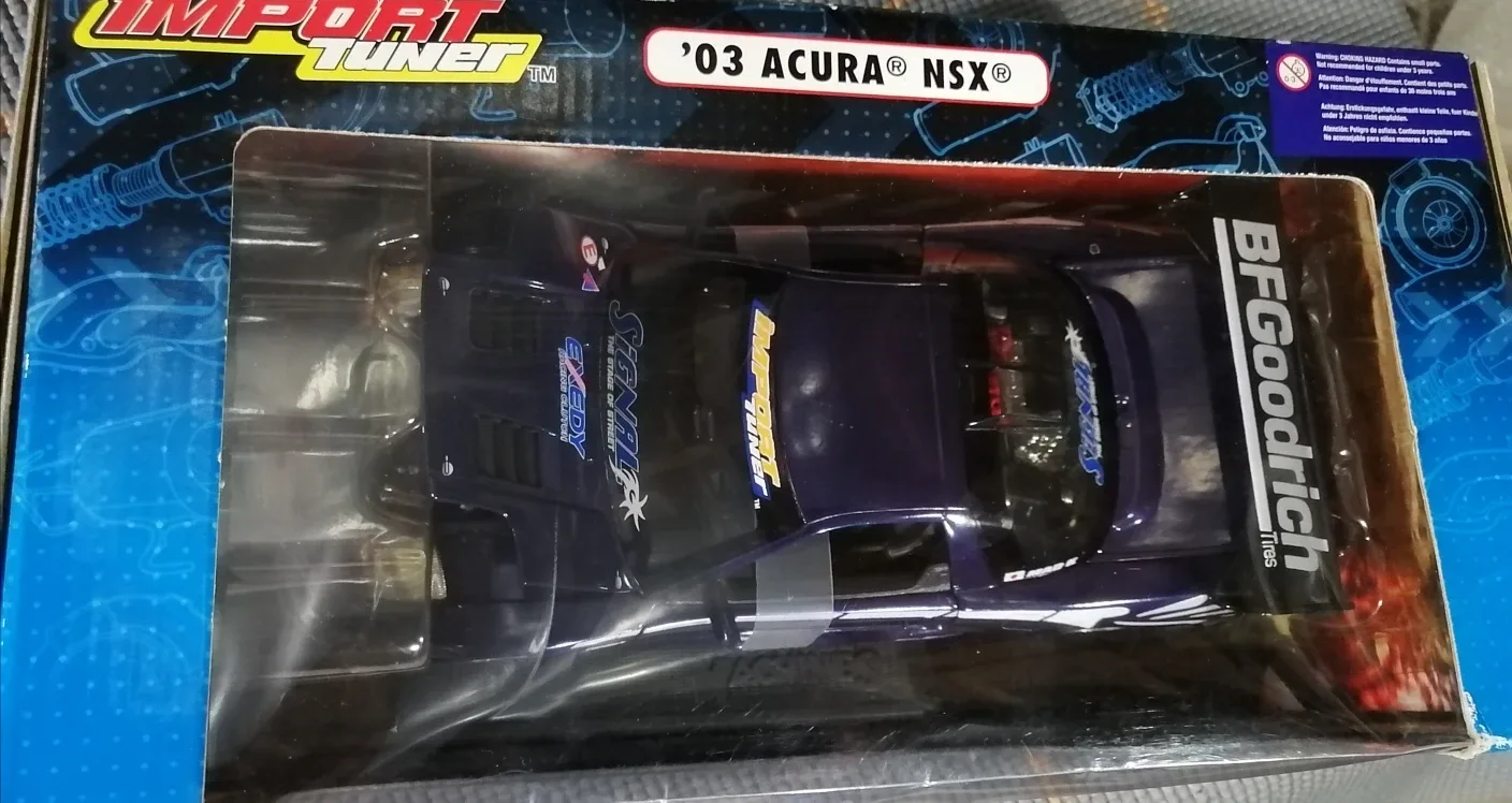 Import Tuner '01 Silvia S15 & '03 Acura NSX 1:18 Scale image indicator(2)