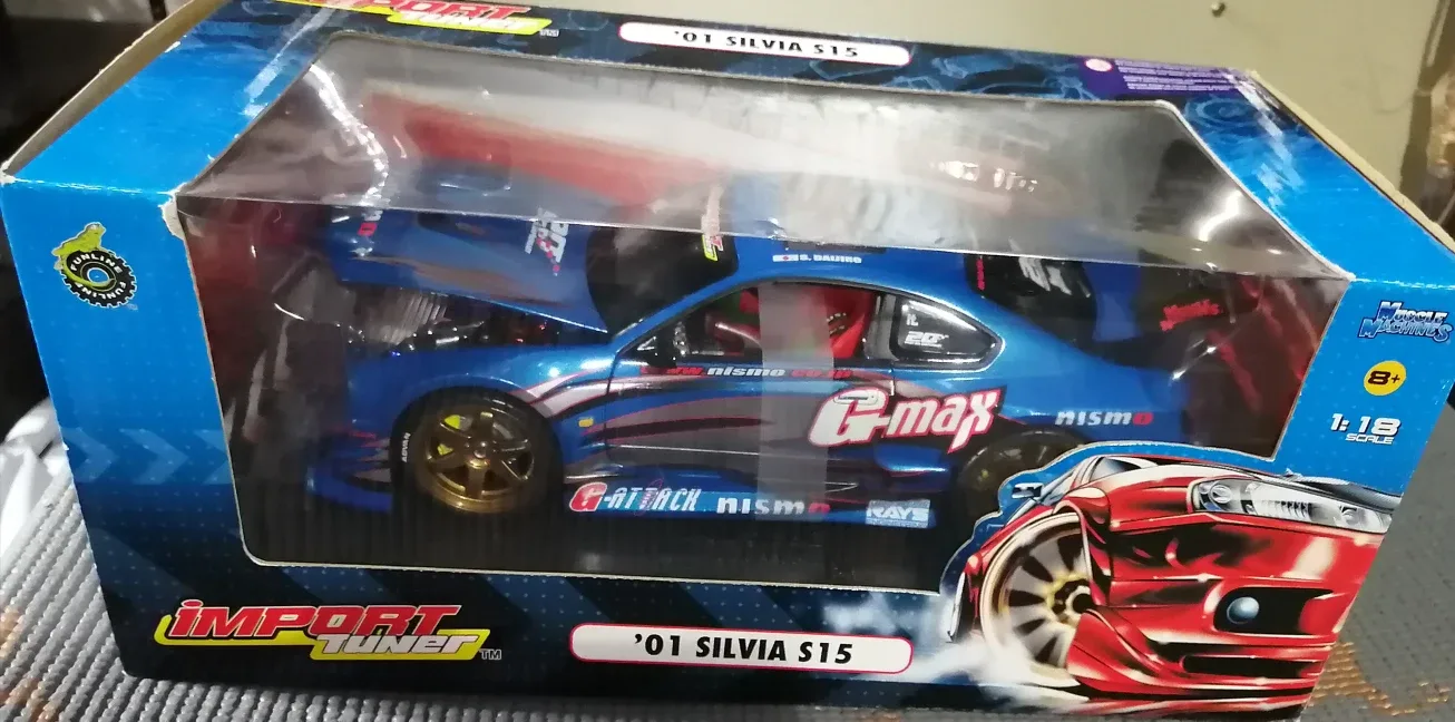 Import Tuner '01 Silvia S15 & '03 Acura NSX 1:18 Scale image indicator(4)