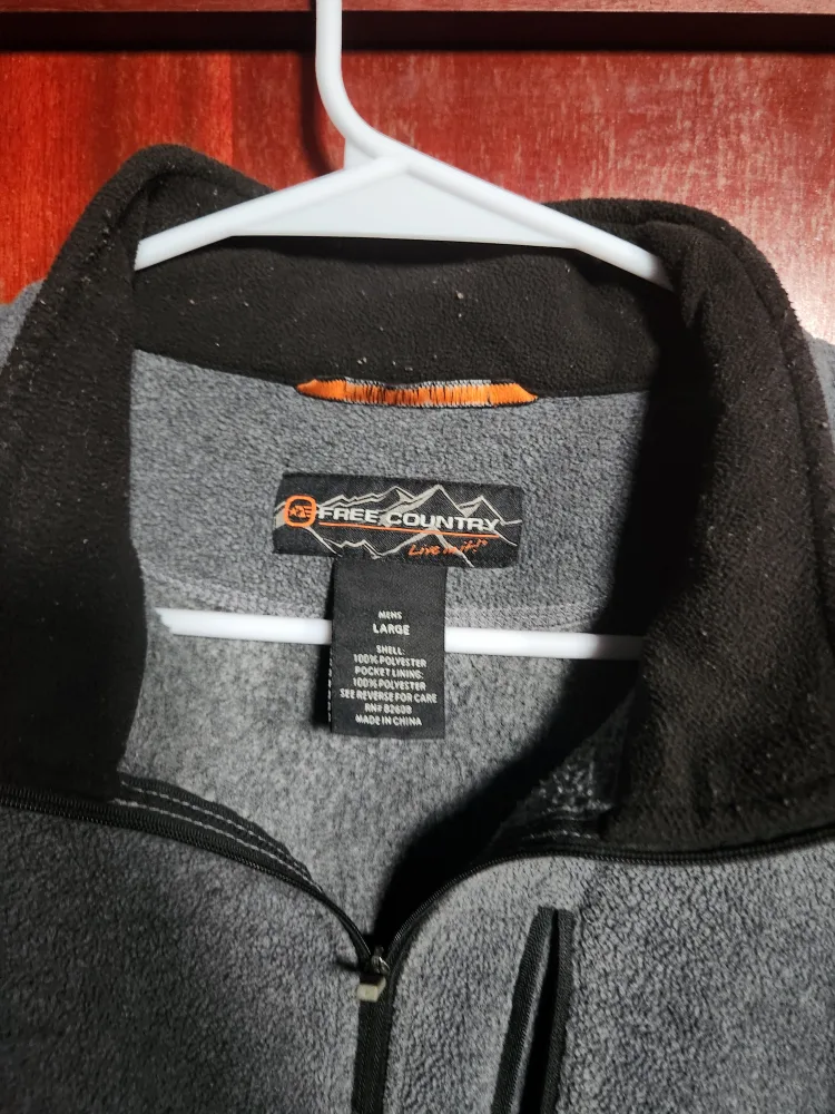 Free Country Fleece Pullover - Men's Large thumbnail