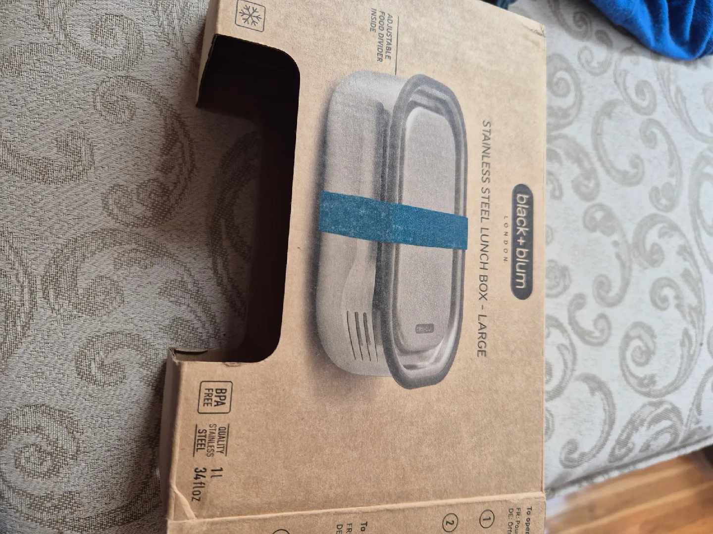 Black + Blum Stainless Steel Lunch Box - Large