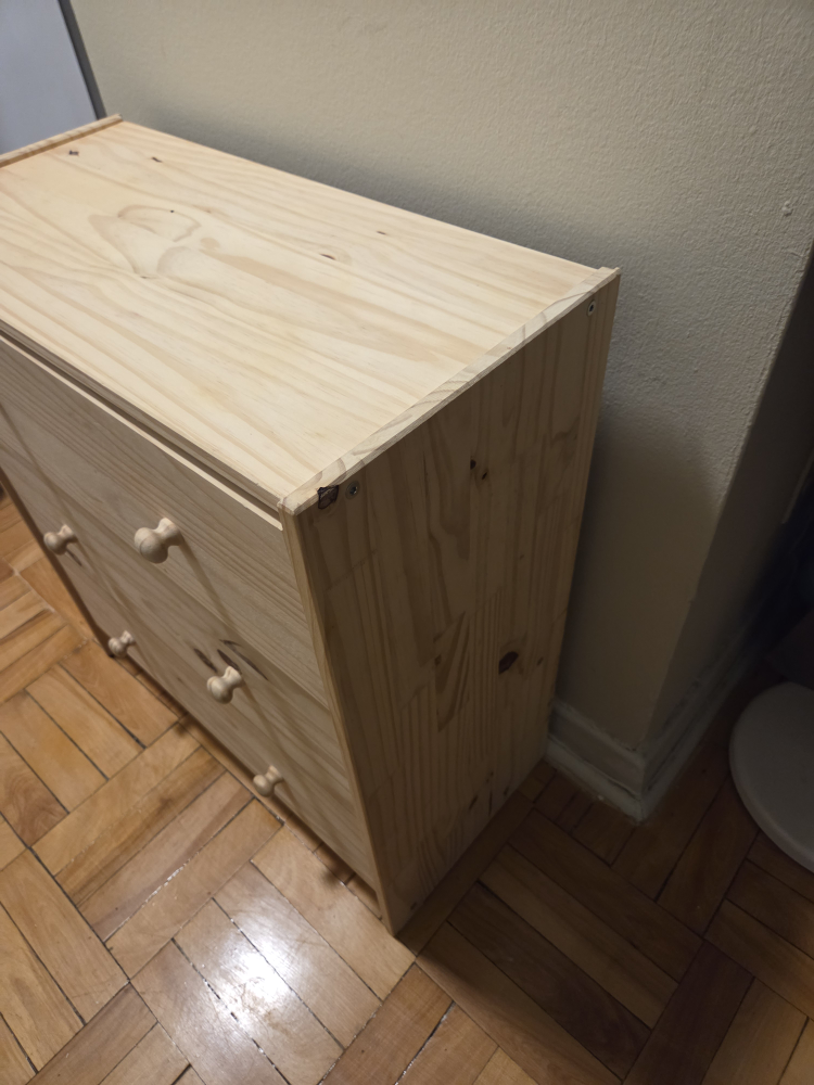 IKEA 2 pine dressers: 3 drawers and 5 drawers - photo 4