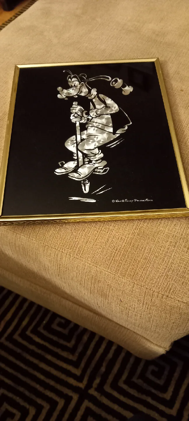 Vintage Walt Disney Productions Framed Art image indicator(2)