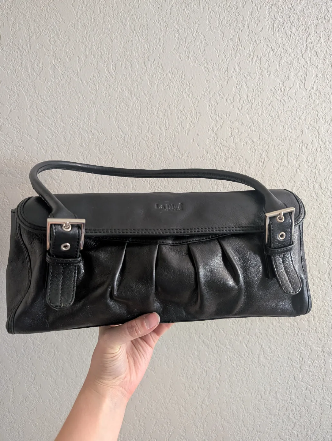 Black Leather Handbag image indicator(5)