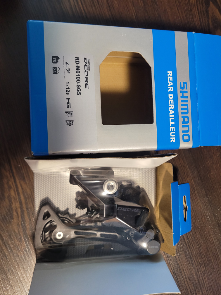 Shimano Deore RD-M6100-SGS Rear Derailleur - NEW - photo 2