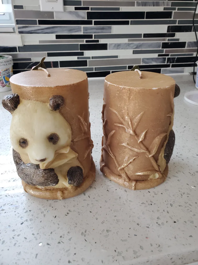 Animal Spirits Panda Decorative Candles image indicator(2)