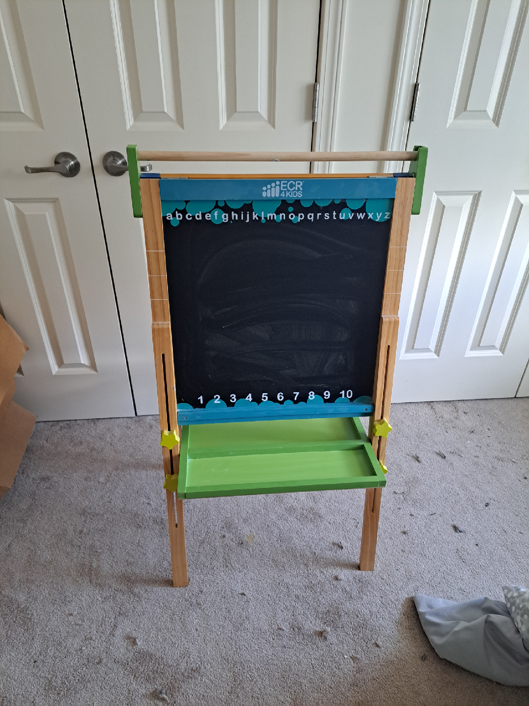 ECR4Kids Adjustable Wooden Art Easel - photo 2