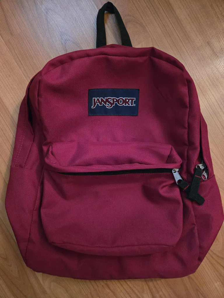 Jansport Maroon Backpack thumbnail