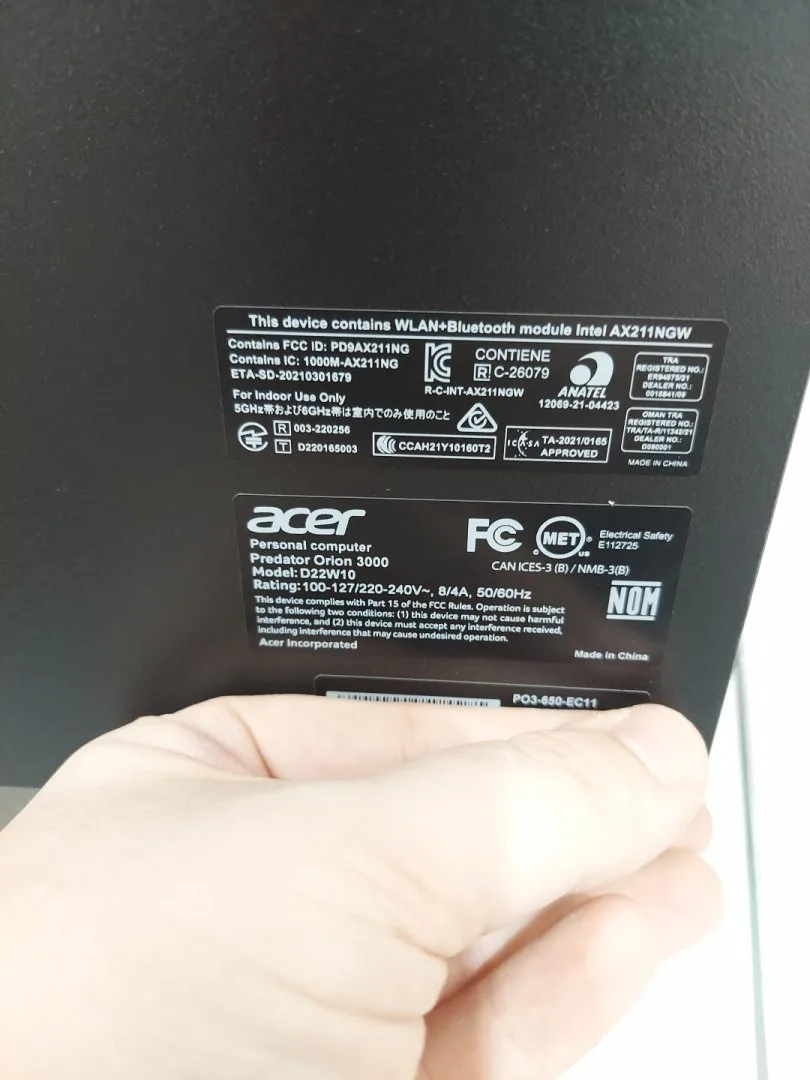 Acer Predator Orion 3000 Gaming Desktop image indicator(4)