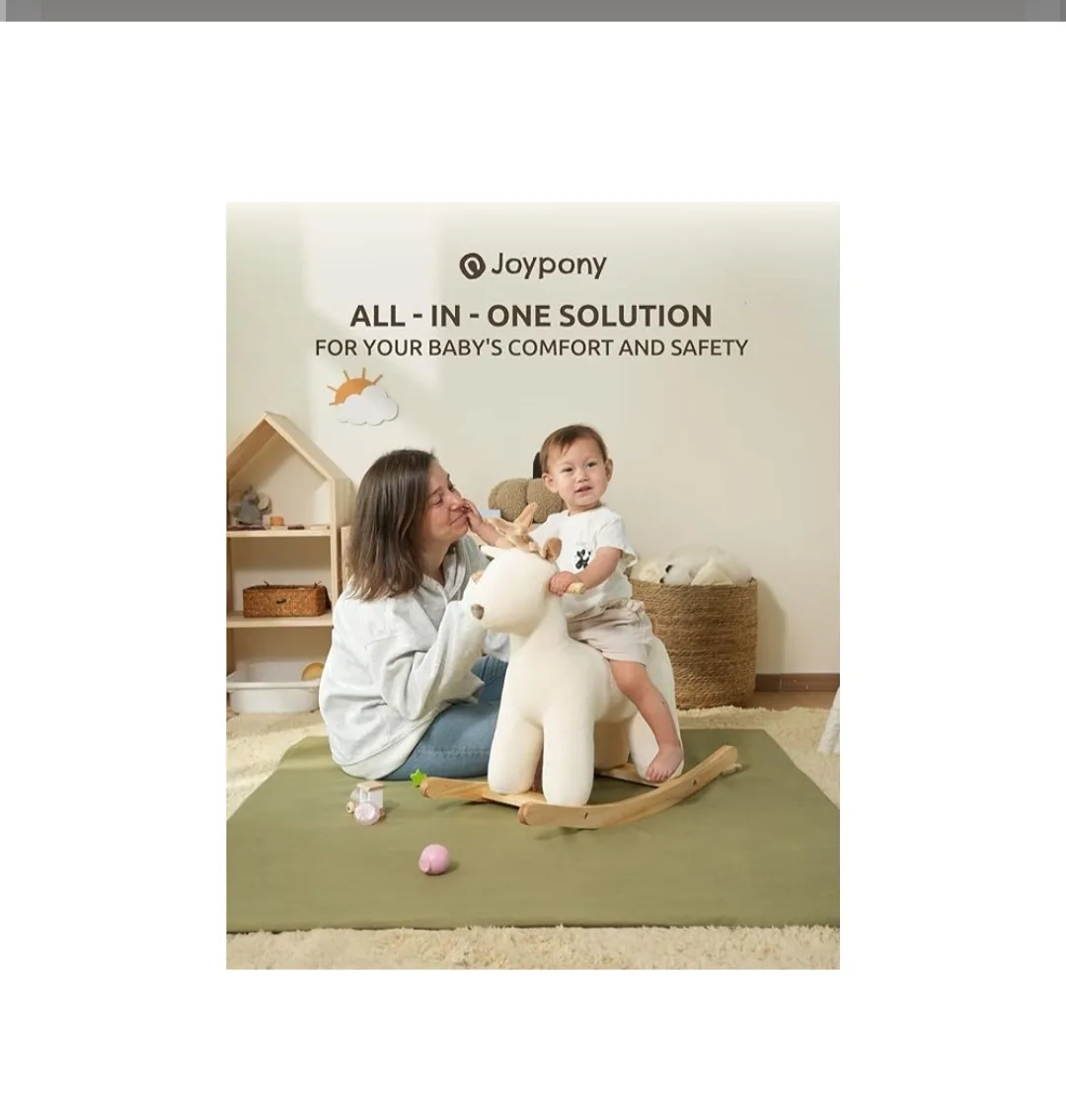 Joypony Baby Play Mat - Sage Green, New in Box! image indicator(8)