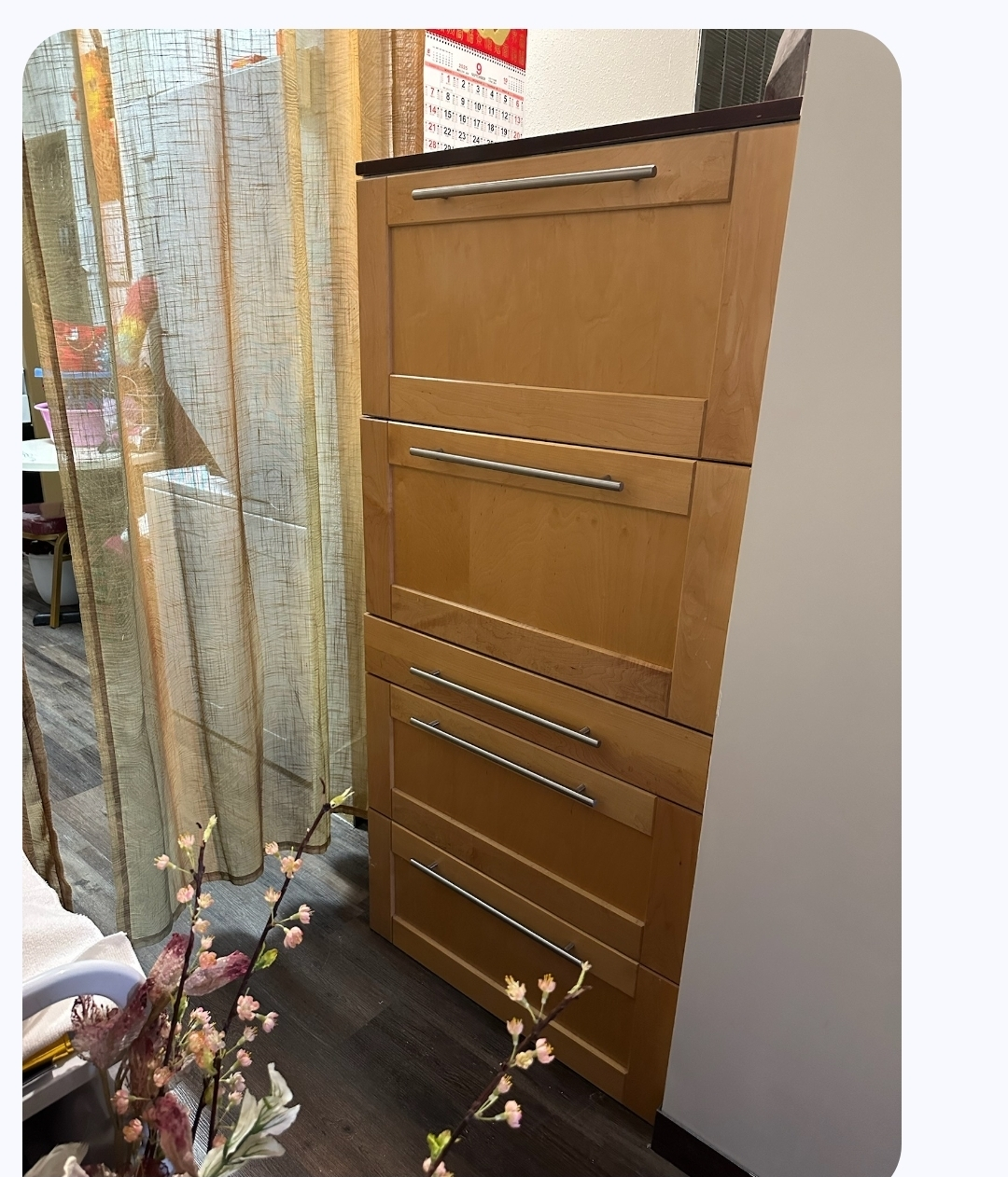 Wooden Drawer Cabinet