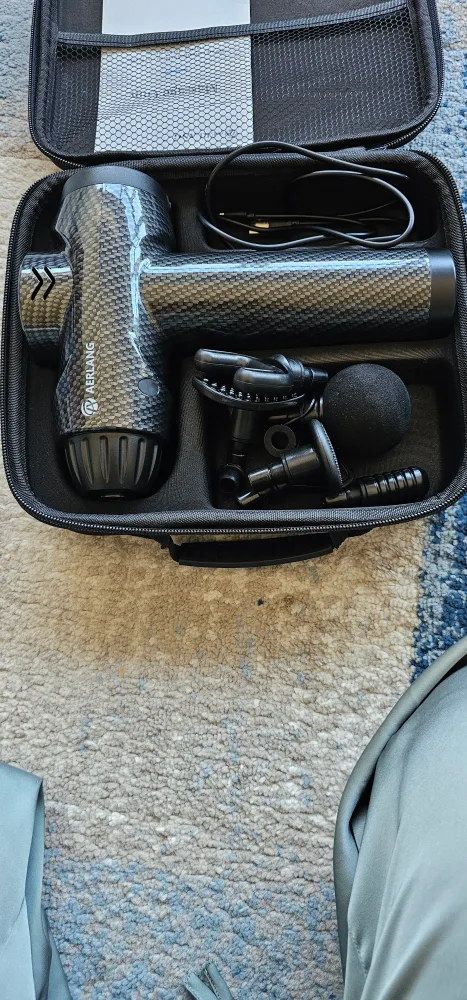 New Aerlang Massage Gun with Case thumbnail
