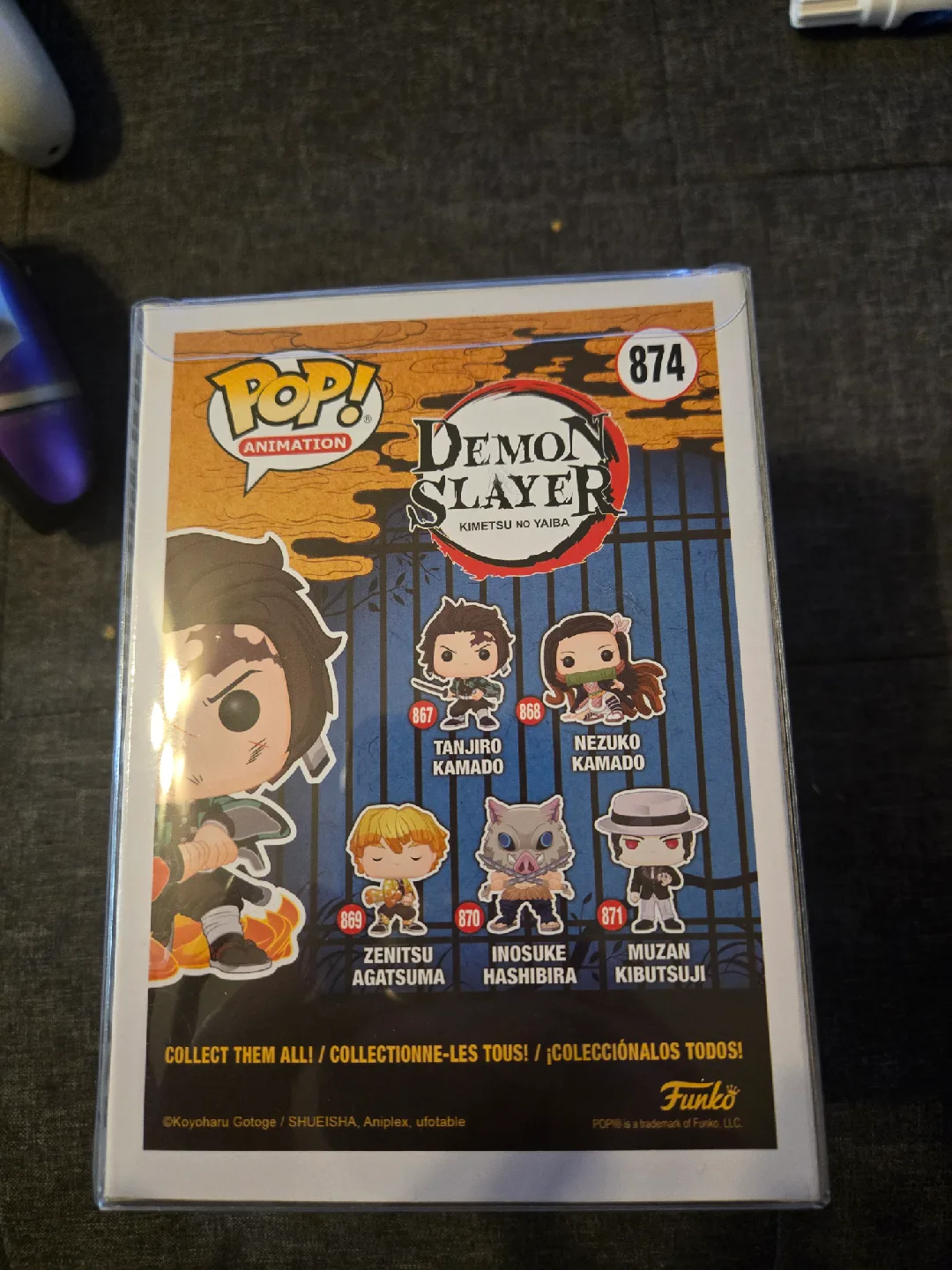 Funko Pop! Animation Demon Slayer Tanjiro Kamado 874 - Chase image indicator(3)