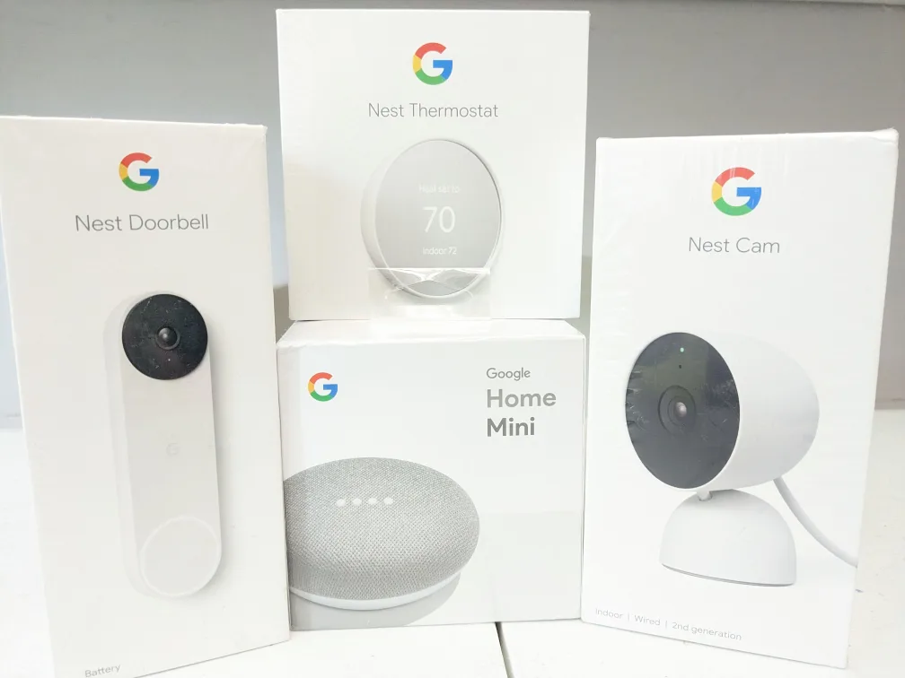 4 PACK Google Nest Smart Home Security System image indicator(6)