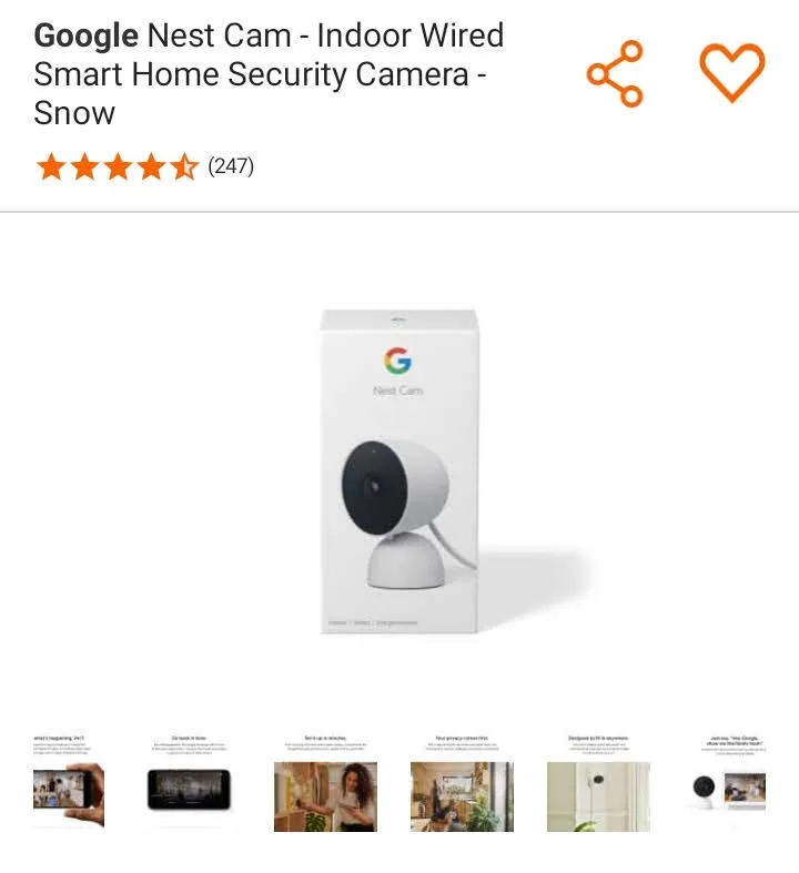 4 PACK Google Nest Smart Home Security System image indicator(3)